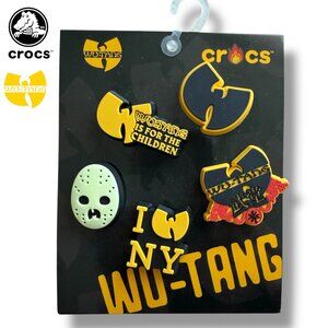 Wu-Tang Crocs Jibbitz Shoe Charms Set of 5 | NWT